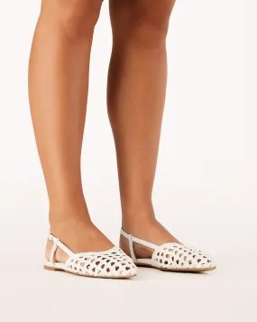 Alexandra Flats - White