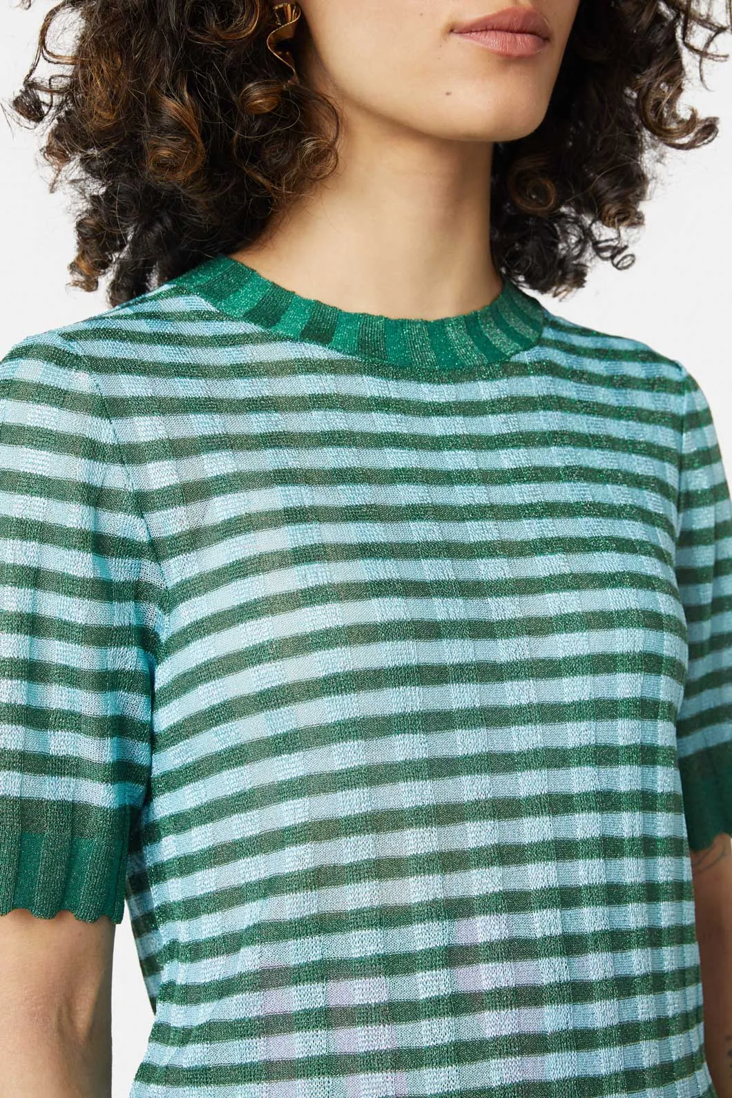 All Aligned Knit Top