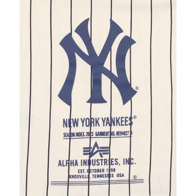 Alpha Industries X New York Yankees Striped T-Shirt