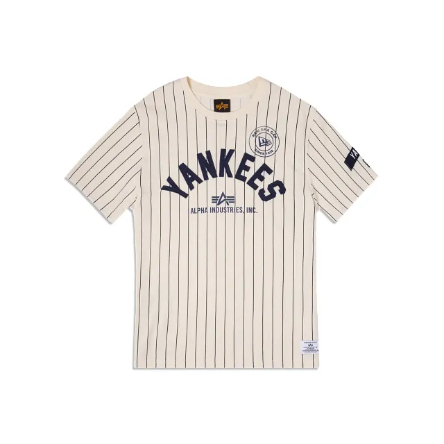 Alpha Industries X New York Yankees Striped T-Shirt