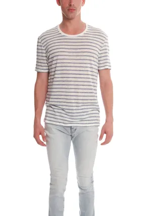 ATM Stripe Linen Tee