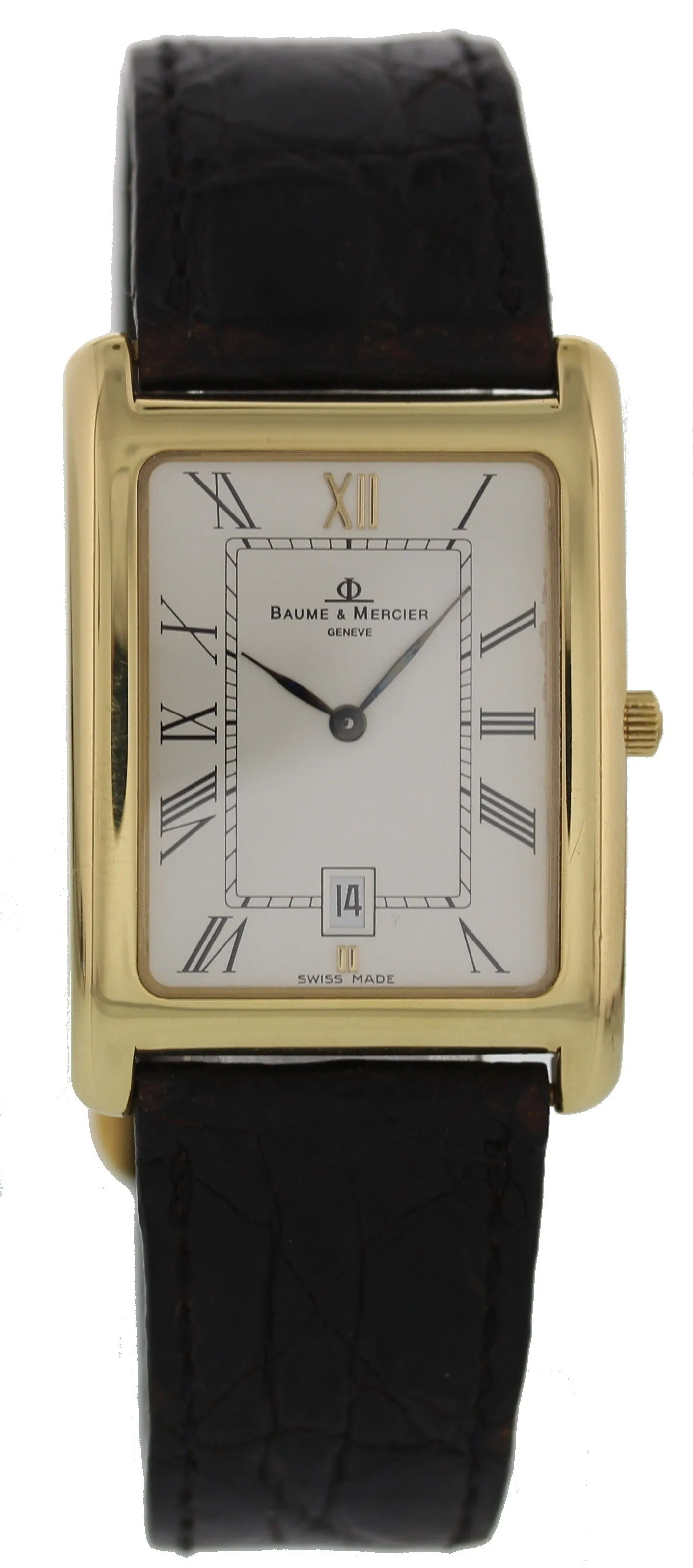 Baume & MercierÂ Hampton Classic 18K Yellow Gold