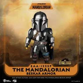 Beast Kingdom EAA-122SP STAR WARS The Mandalorain Beskar Armor Egg Attack Action Figure