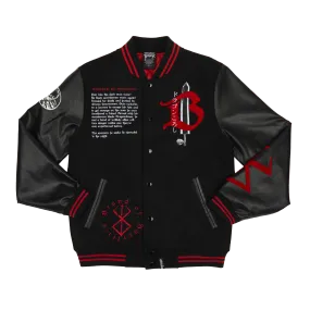 Brand Of Sacrifice Black Varsity Jacket