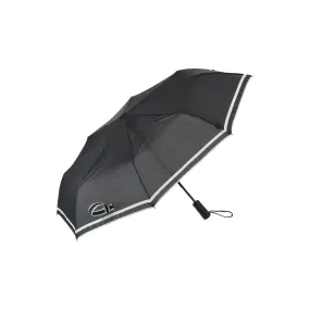 Business Three-fold Umbrella with Stripes(Black)