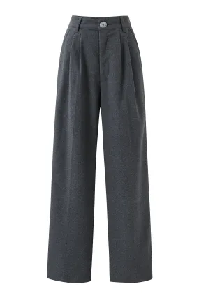 Business Trousers Dark Gray