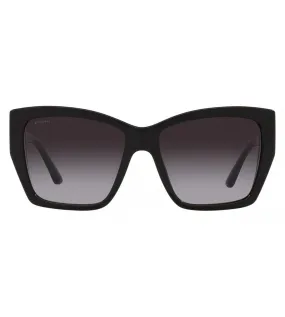 Bvlgari Women's Grey Gradient Square Sunglasses