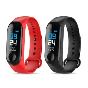 Compatible With , Smart Bracelet Heart Rate And Blood Pressure Exercise Meter Step Information Push Smart Reminder Color Bracelet