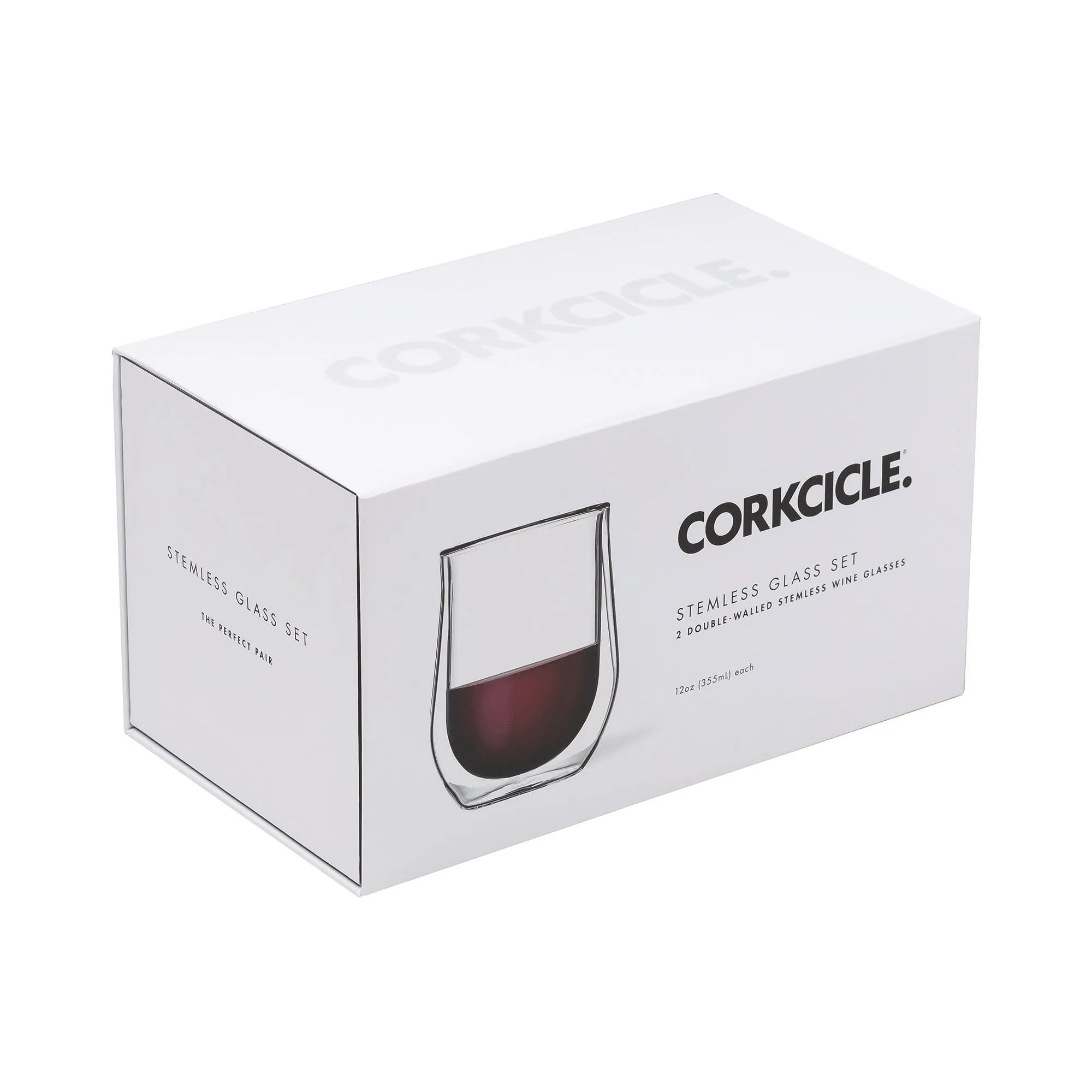 Corkcicle - Stemless Glass Set