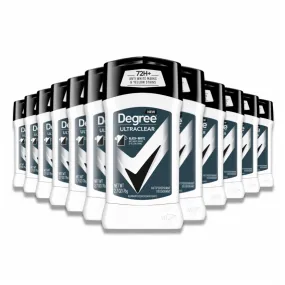 Degree - Men Deodorant Ultraclear, Black   White Bulk - 2.7 Oz - 12 Pack