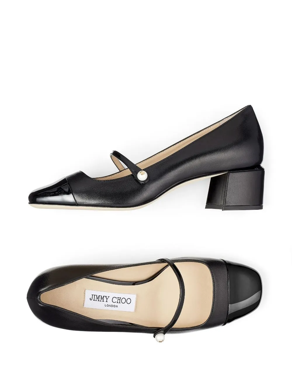 ELISA 45 PATENT LEATHER PUMPS