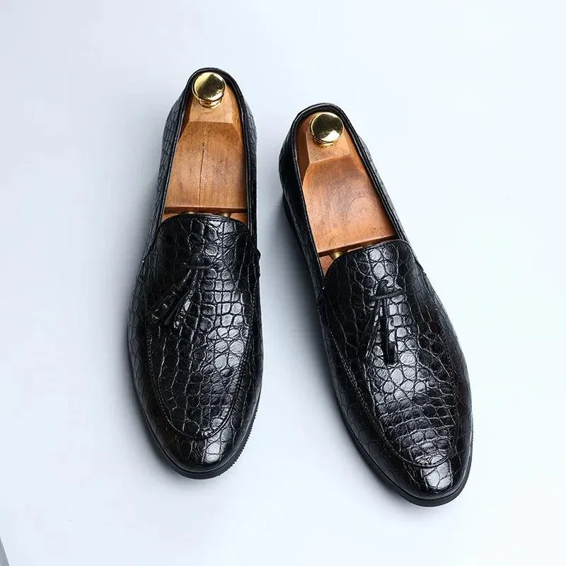 Flat Leather Dress Footwear - KA3812 Men's Casual Shoes