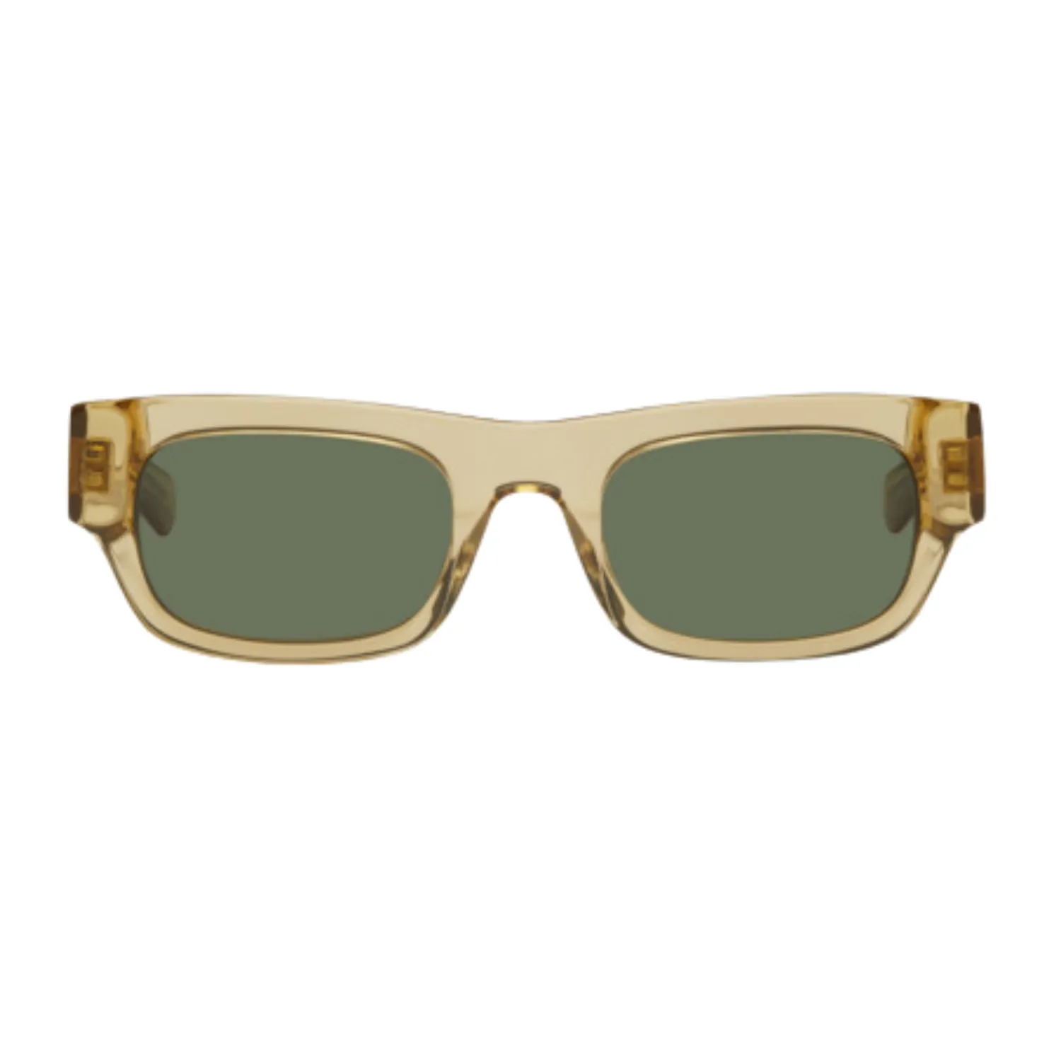 FRANKIE - Crystal Sand / Solid Green Lens