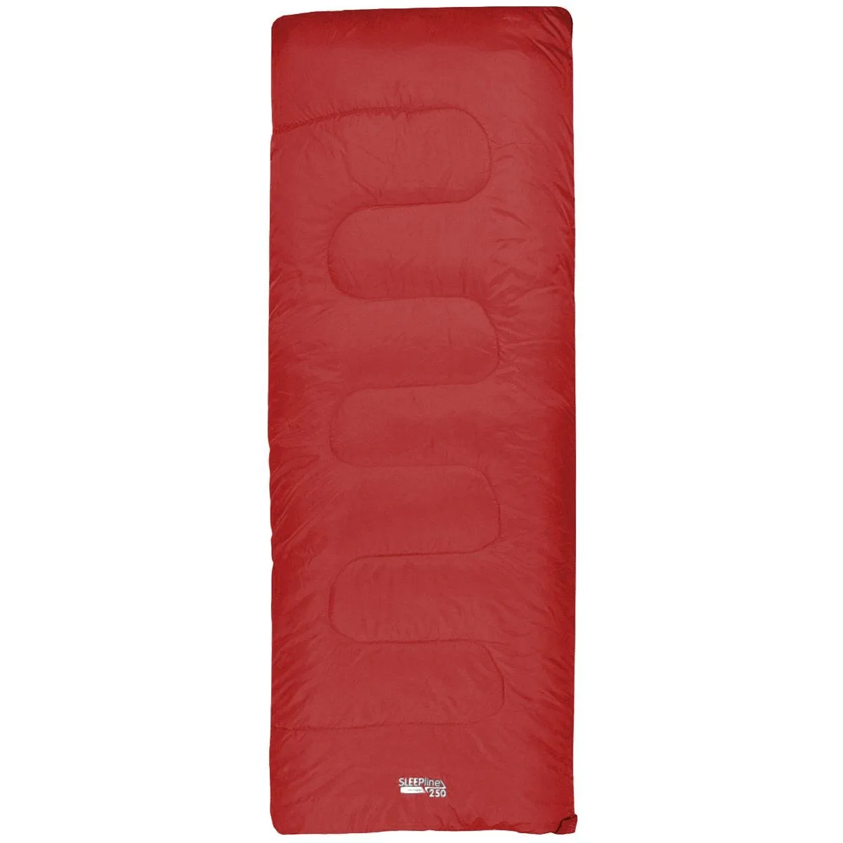 Highlander Sleepline 250 Envelope Sleeping Bag Red