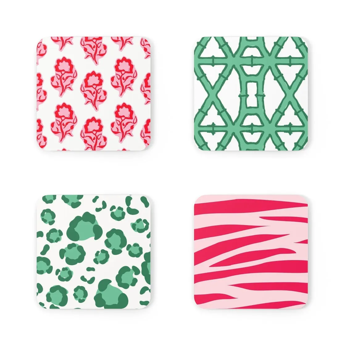 Holiday Motifs Coaster Set