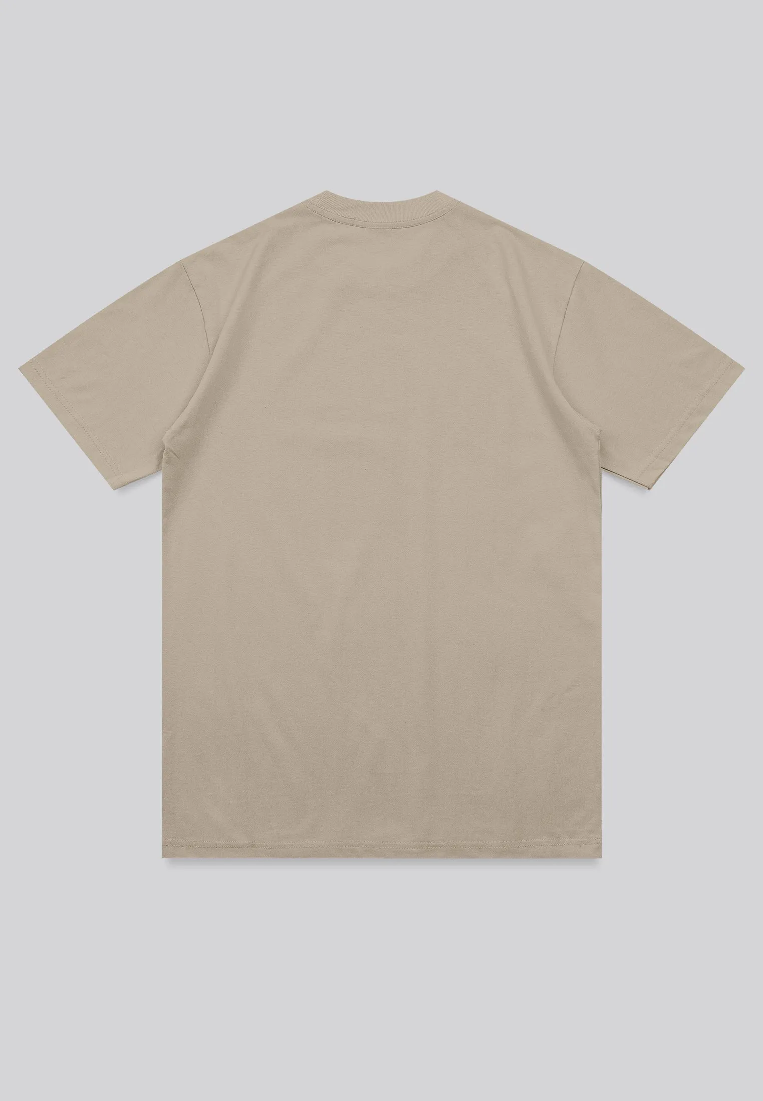 KNIT POCKET T-SHIRT FAWN