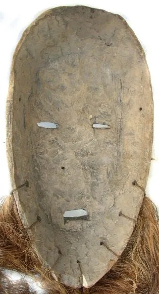 Lega  Mask with Striped Scalp