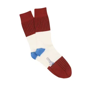 Men's Marl Block Cotton Socks