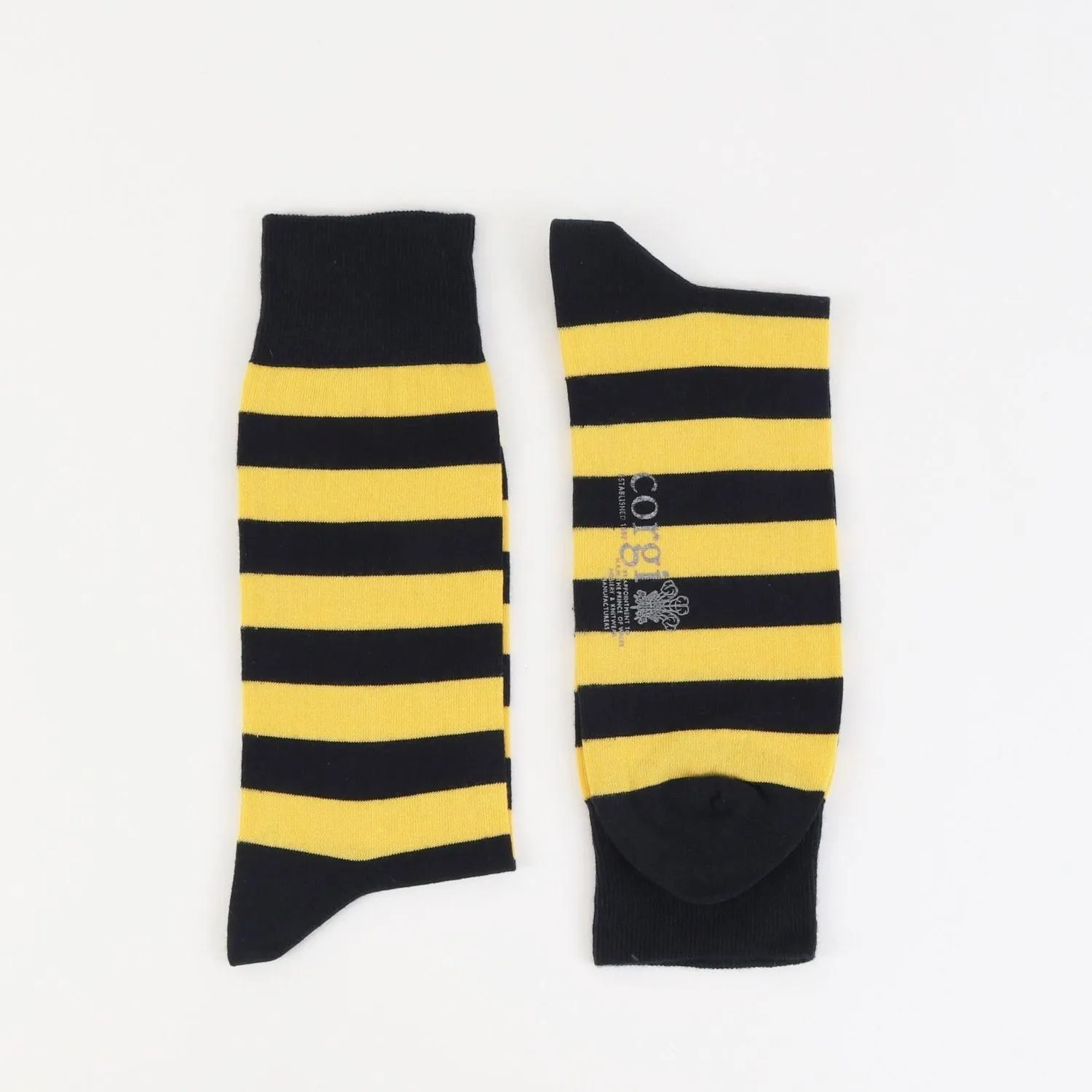 Men's Queen's Own Yeomanry Regimental Striped Cotton Socks