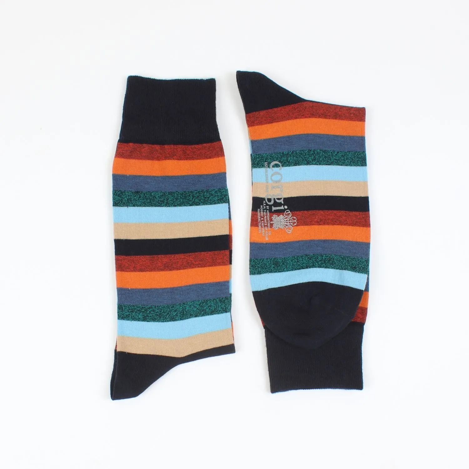 Men's Signature Stripe Cotton Socks