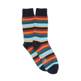 Men's Signature Stripe Cotton Socks