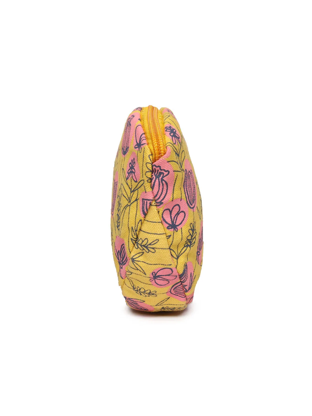 Mustard Pouch With Beautiful Tassel