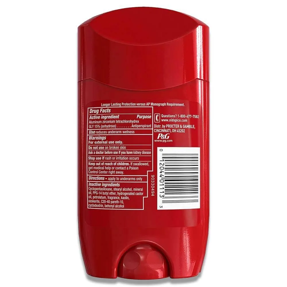 Old Spice - Antiperspirant and Deodorant for Men, Red Zone Collection, Swagger - 2.6 Oz - 12 Pack