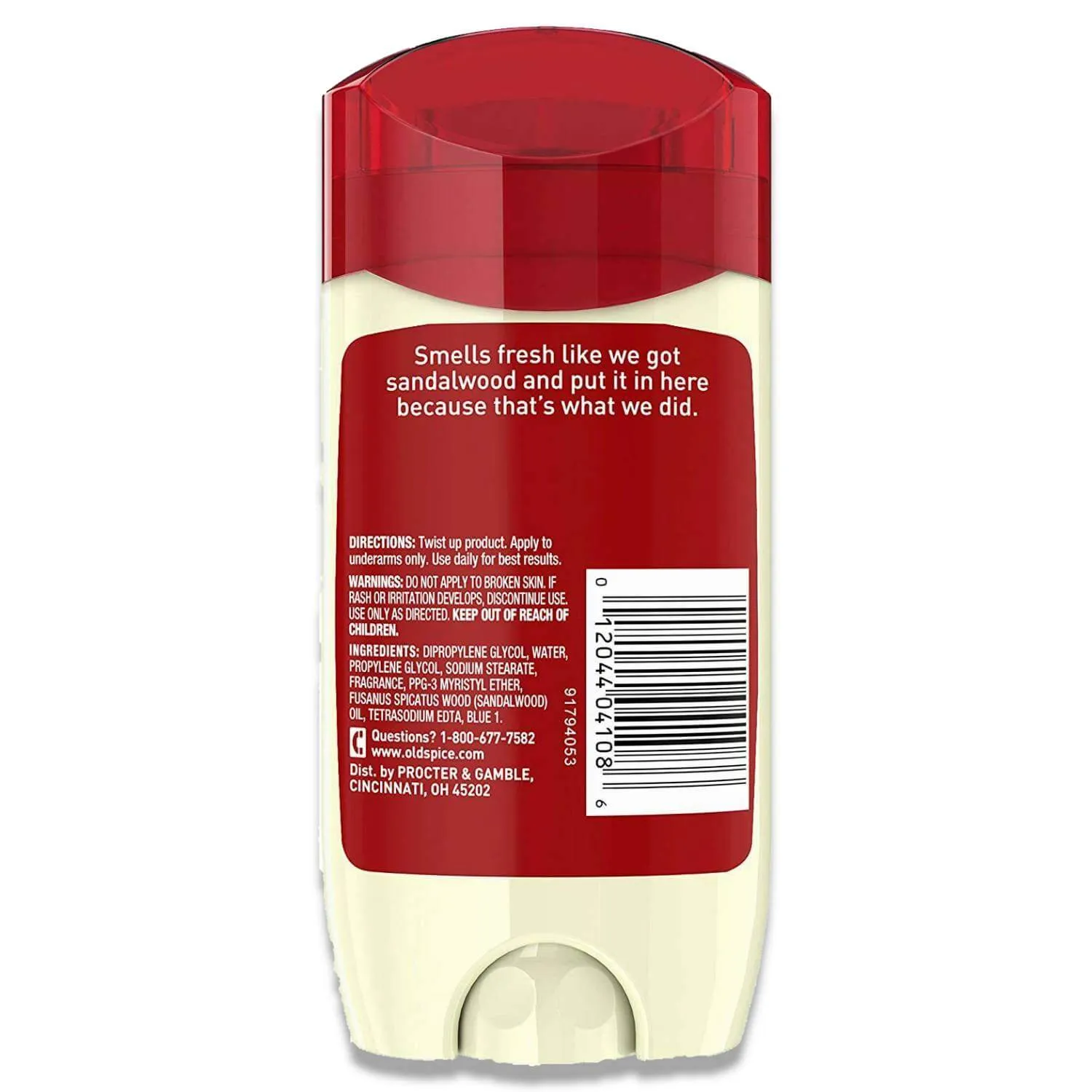 Old Spice - Deodorant for Men, Timber with Sandalwood Scent 3.0 oz - 12 Pack