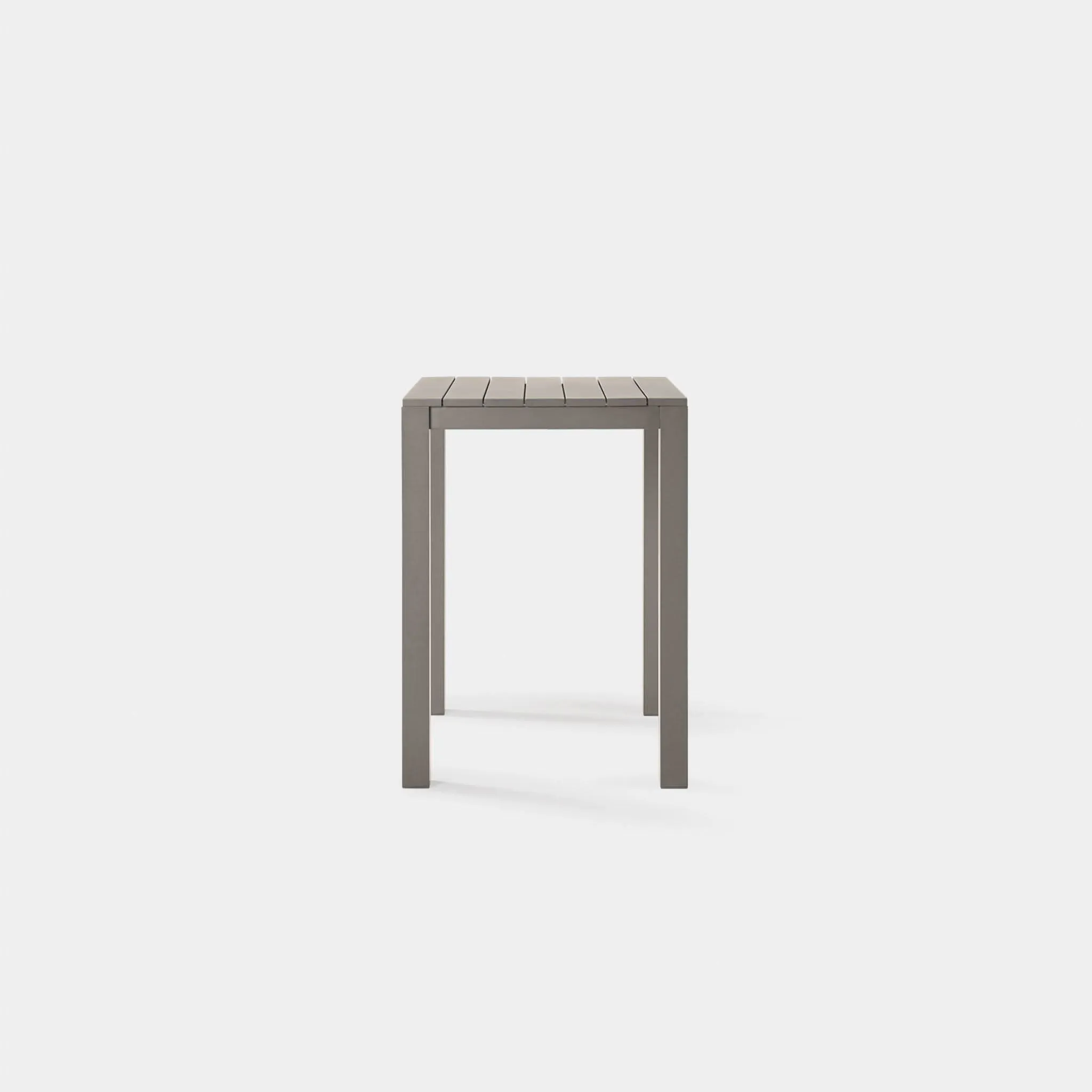 Pacific Aluminum Square Bar Table