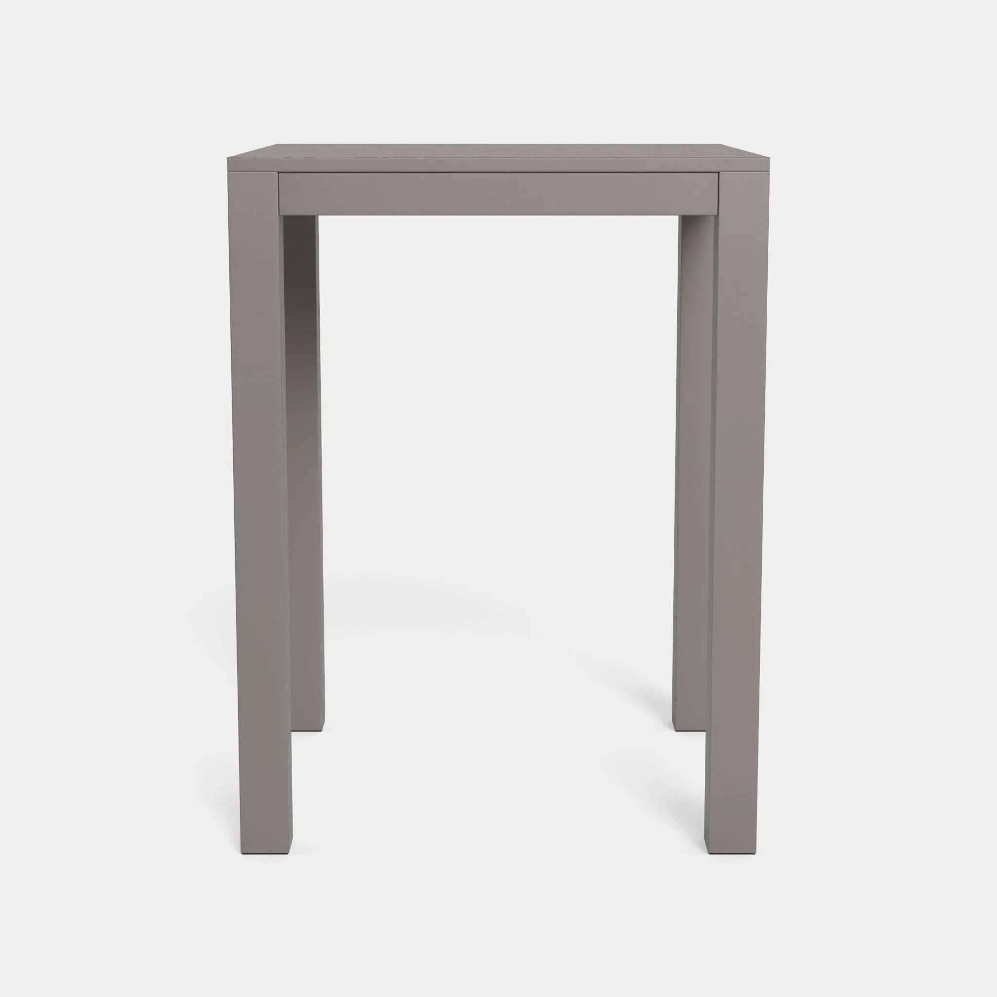 Pacific Aluminum Square Bar Table