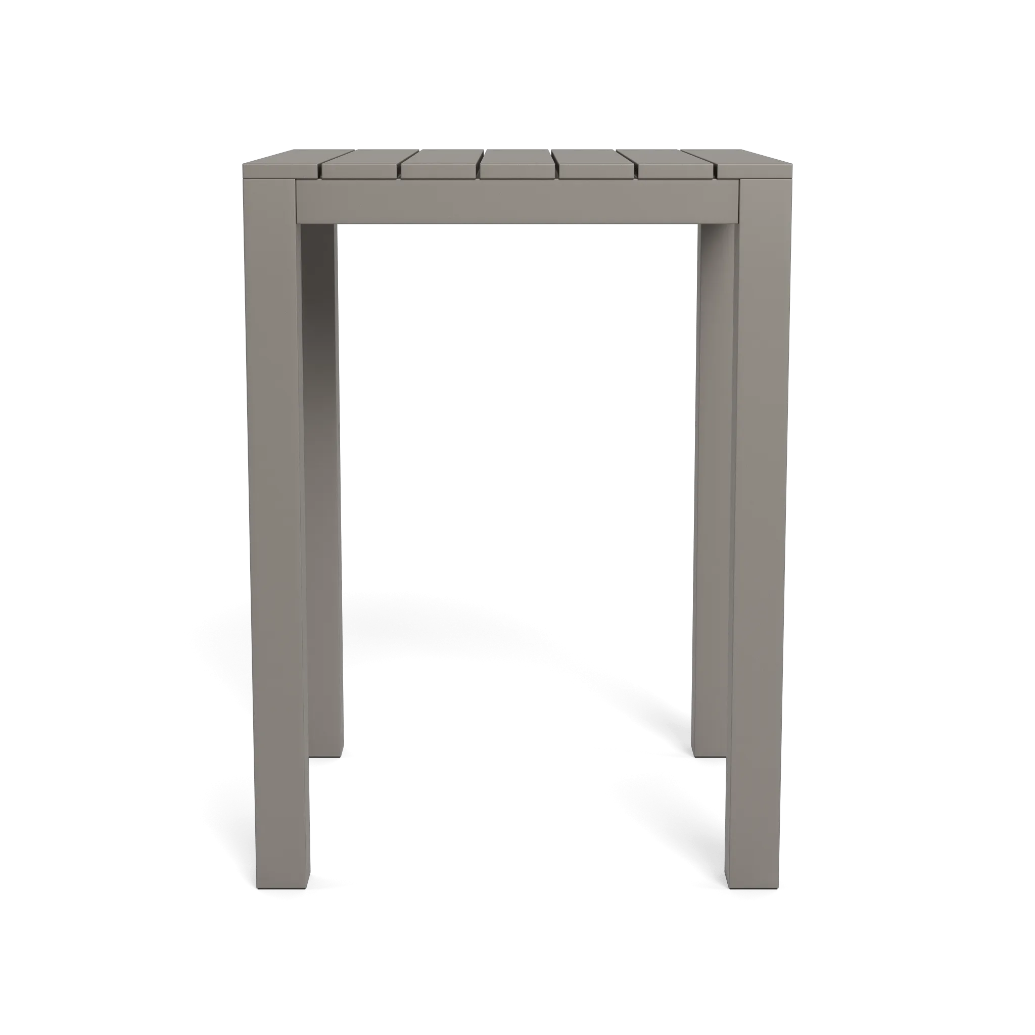 Pacific Aluminum Square Bar Table