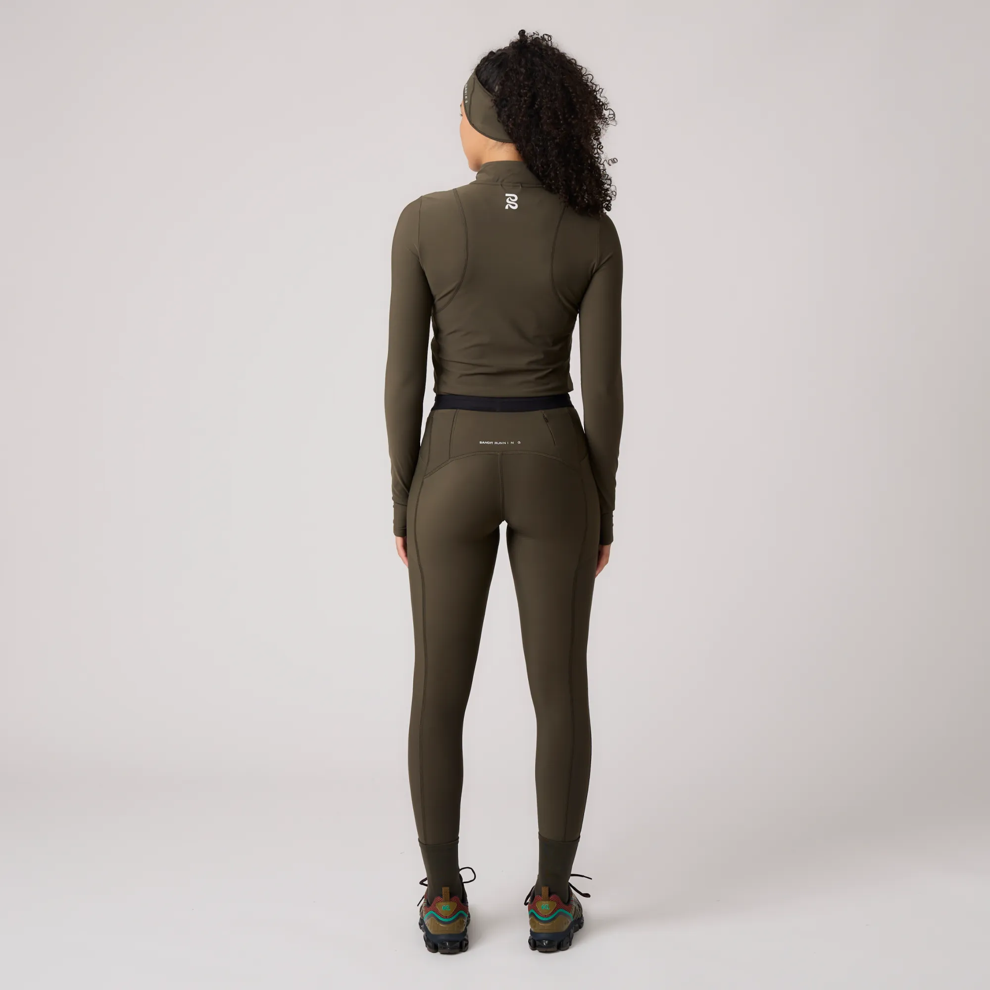 SoftSpeed™️ Cold Weather Run Tight - Women's, Olive