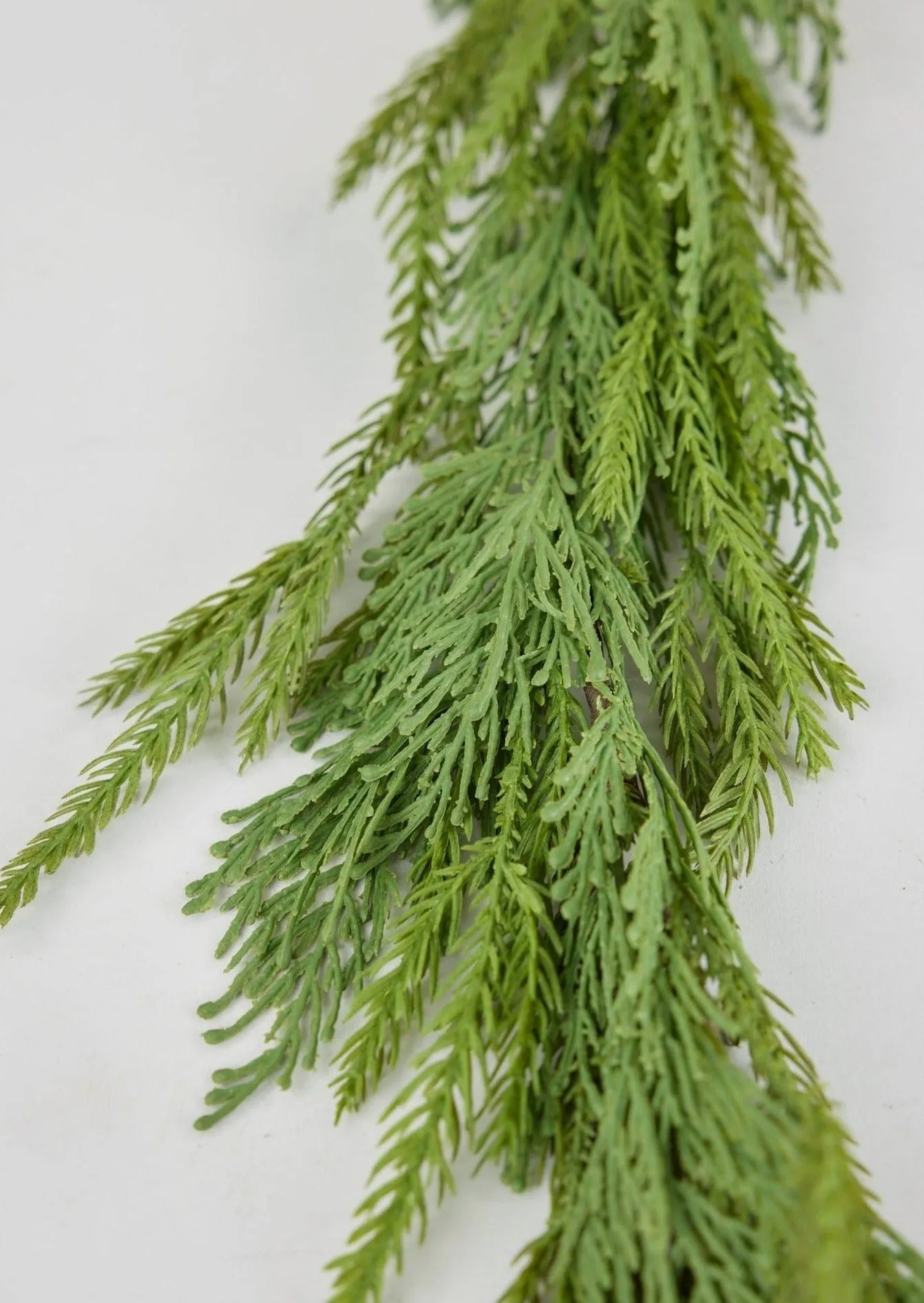 UV Treated Indoor/Covered Outdoor Faux Cedar Pine Garland - 48"