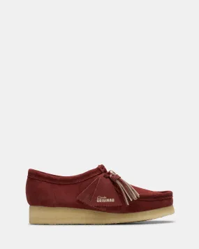 Wallabee. (W) Deep Red Sde